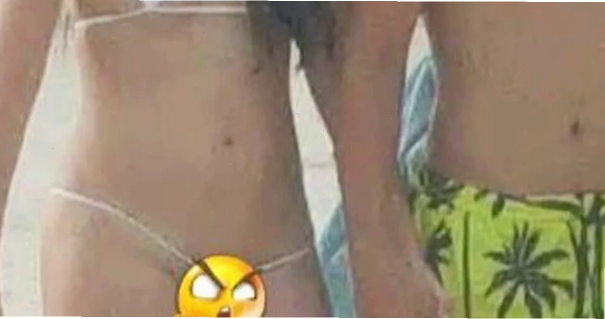 Phản ứng trên mạng xã hội Cộng đồng mạng chia sẻ vụ cô gái mặc bikini nhỏ như sợi dây