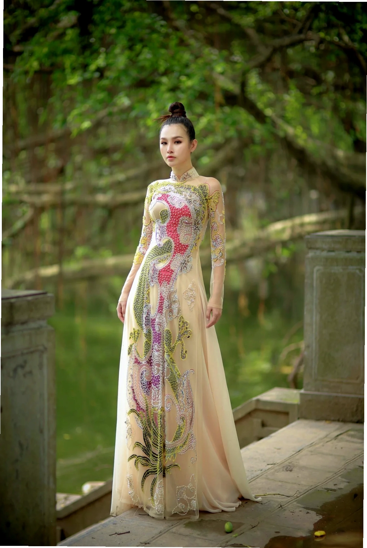 Dán miếng hình họa tiết