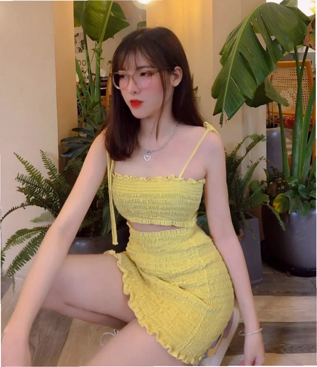 em gái mặc váy ngắn phong cách em gái mặc váy ngắn chất