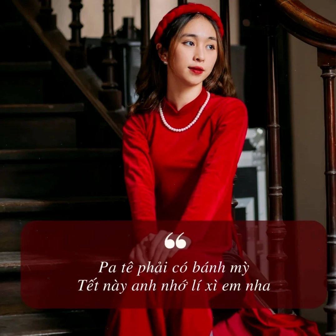 Váy đỏ dịu dàng em là cô gái mặc áo đỏ dịu dàng
