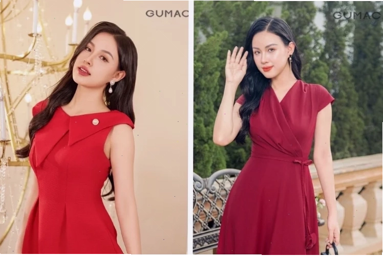 Quyến rũ cùng áo đỏ em là cô gái mặc áo đỏ quyến rũ