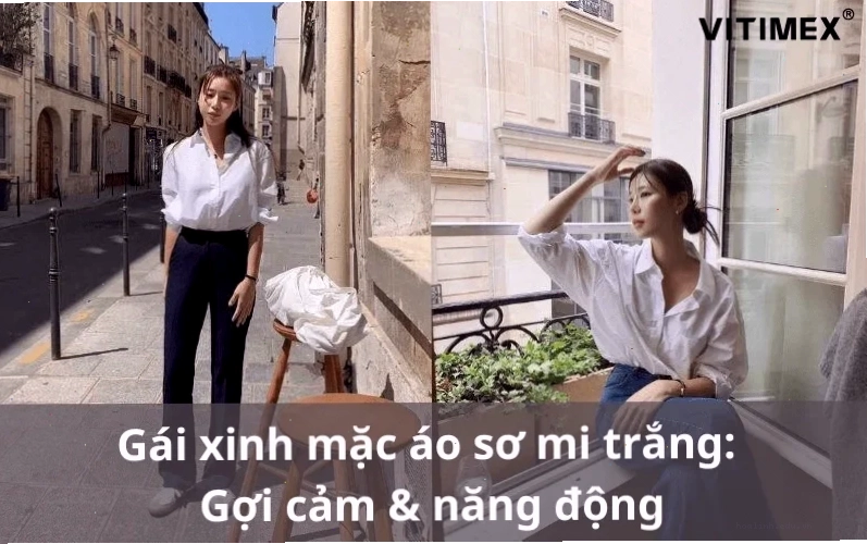 em là cô gái mặc áo trắng mỉm cười
