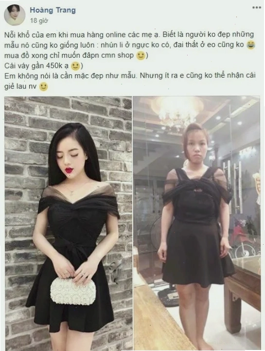 em là cô gái mặc váy đen cổ điển