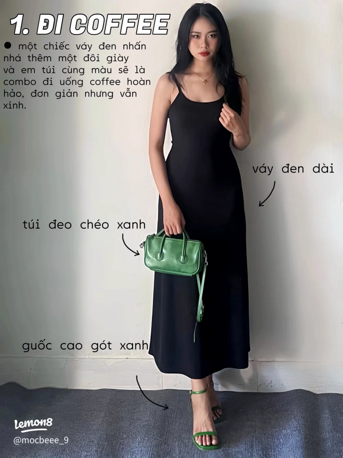 em là cô gái mặc váy đen thanh lịch