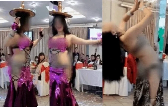 View cao tầng Gái ăn mặc hở đứng ban công