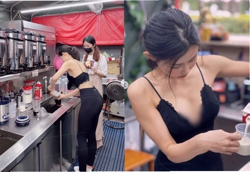 Chụp ảnh nghệ thuật Gái ăn mặc hở giữa thiên nhiên