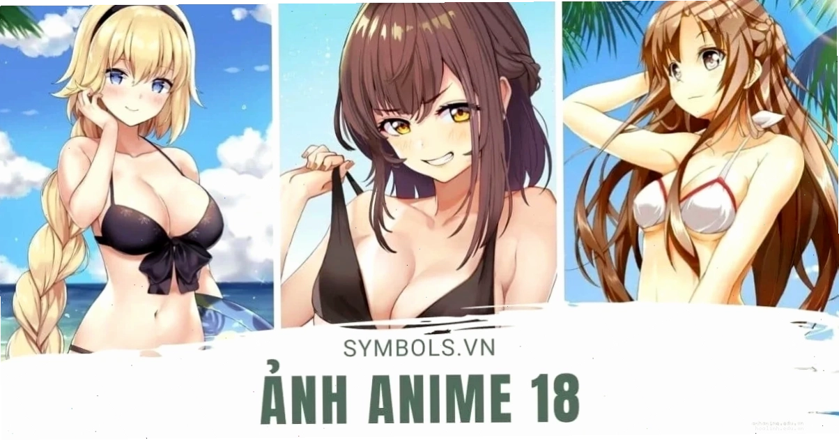 gái anime mặc bikini bắt mắt