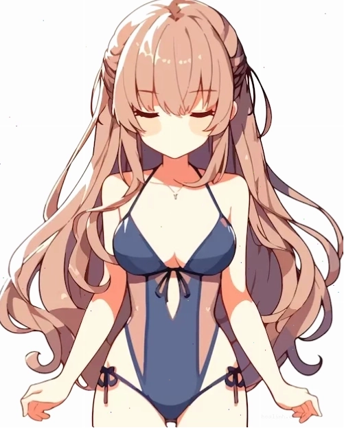 gái anime mặc bikini cuốn hút