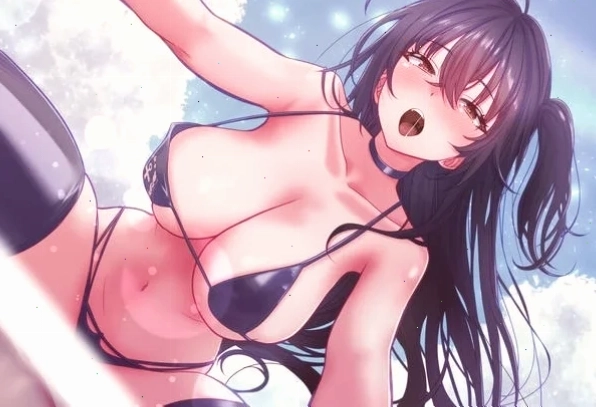 gái anime mặc bikini điệu đà