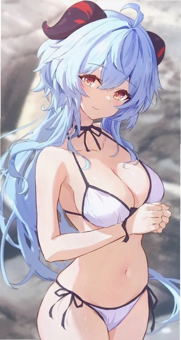 gái anime mặc bikini tạo hình