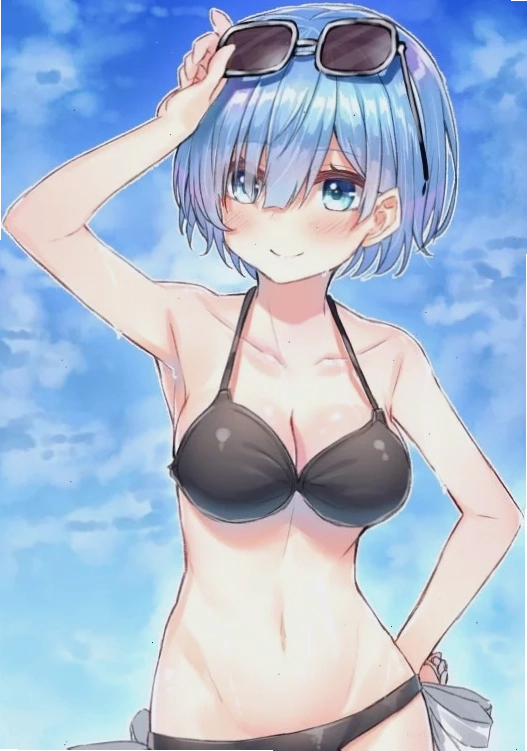 gái anime mặc bikini tinh tế