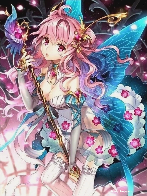Gái anime tóc hồng mạnh mẽ nhất