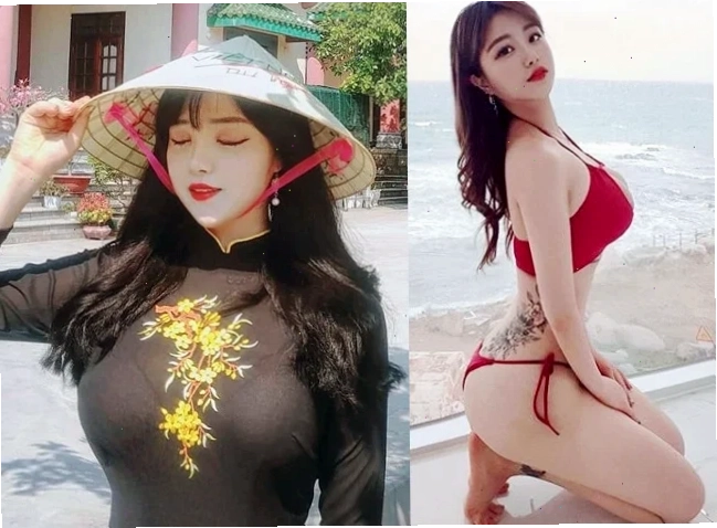 gái hàn quốc ko mặc đồ kiểu riêng