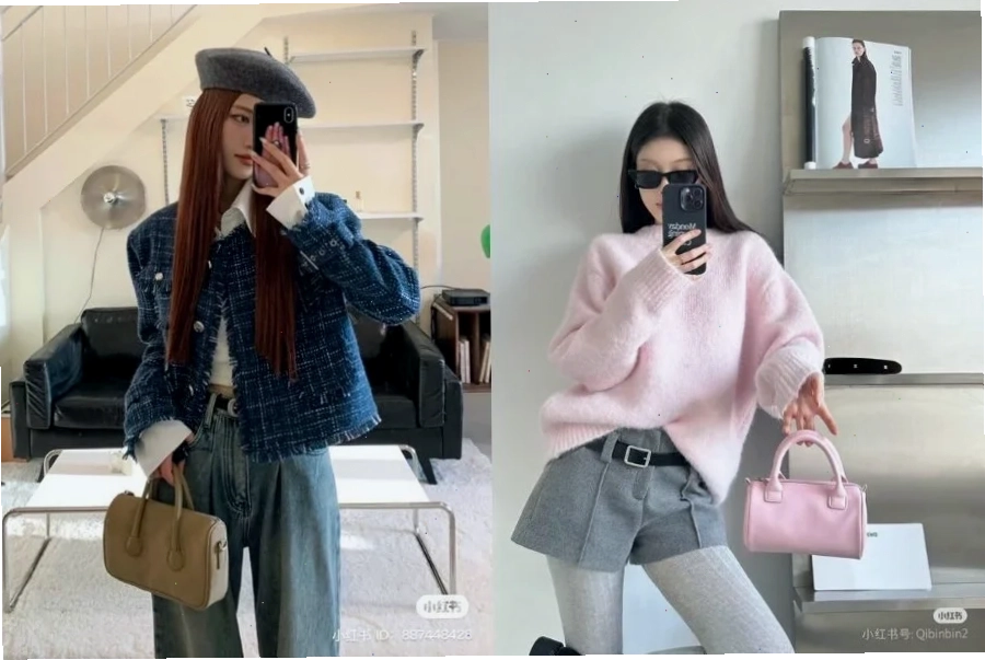 phong thái tự tin gái hàn quốc mu to