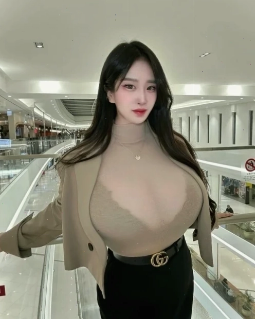 gái hàn quốc ngực to mặc váy ôm