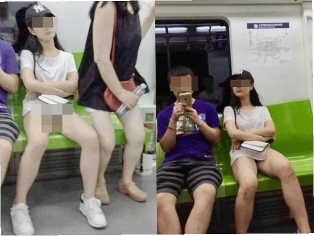 gái không mặc quần lót ra đường được họa sĩ chuẩn bị