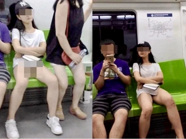 gái ko mặc quần áo