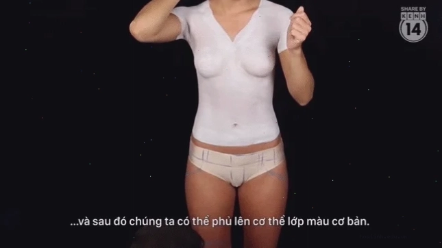 gái ko mặc sịp