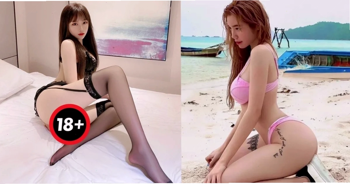 gái mặc bikini khoe mông lọt khe