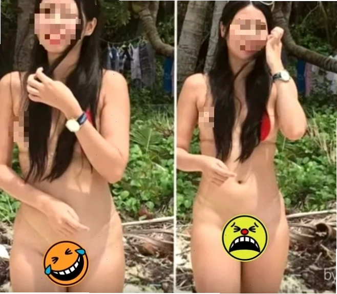 gái mặc bikini lộ hàng trong kỳ nghỉ
