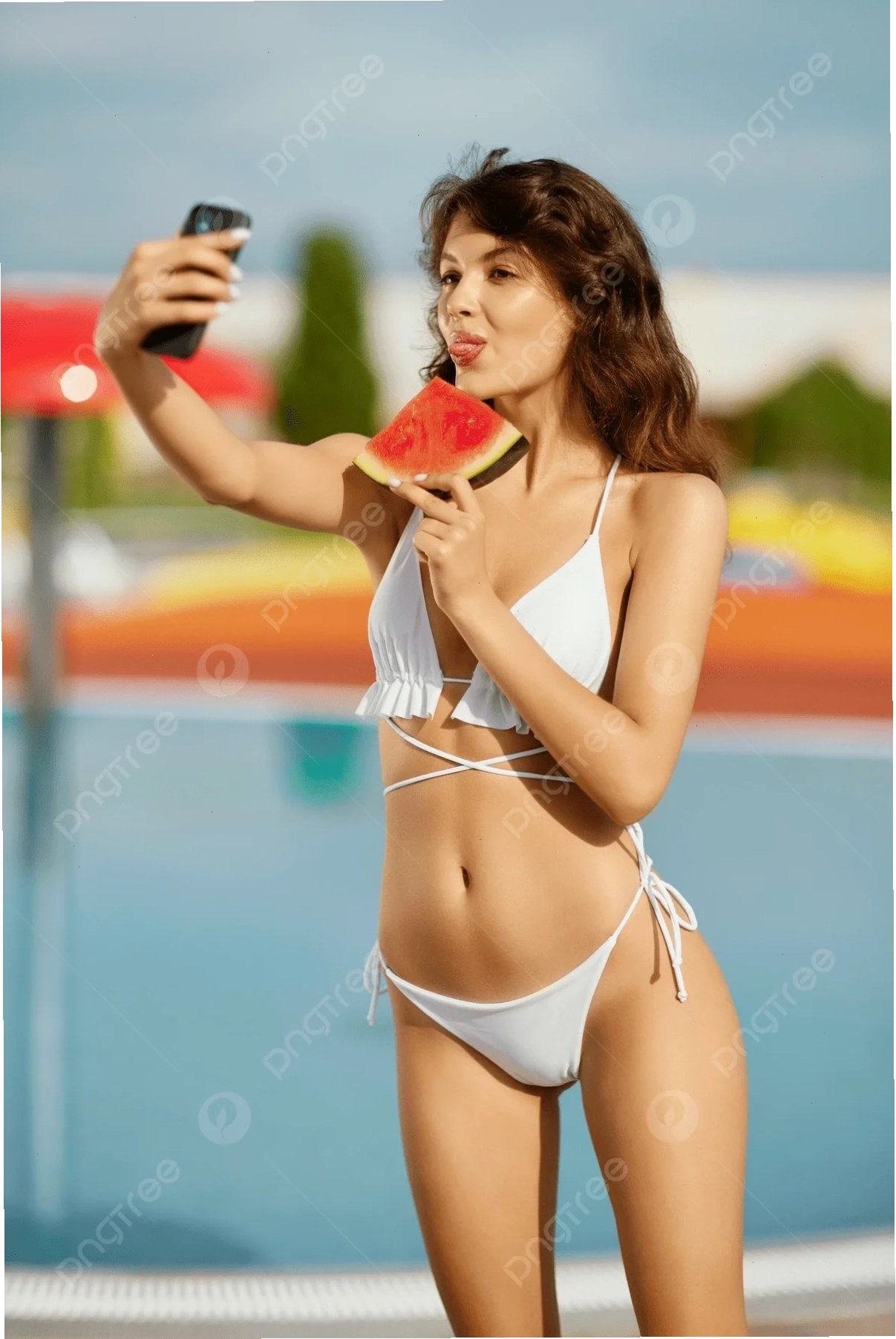 Gai mac bikini luoi sanh dieu