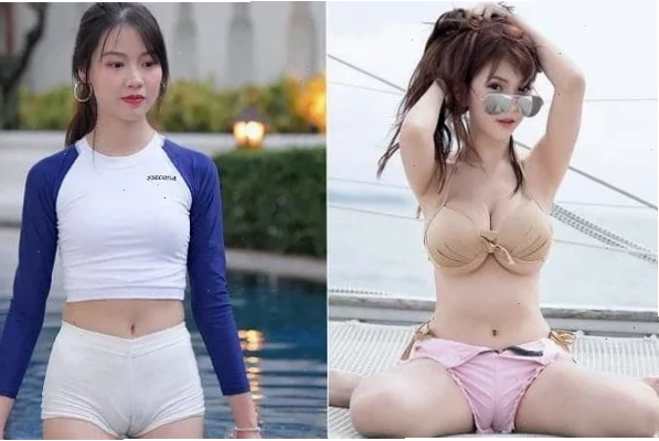 Nội y gợi cảm Gái mặc bikini mu to nội y
