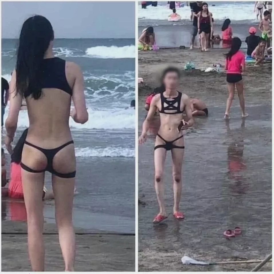 gái mặc bikini xuyên thấu ấn tượng