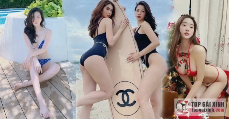 gái mặc đồ bikini quyến rũ