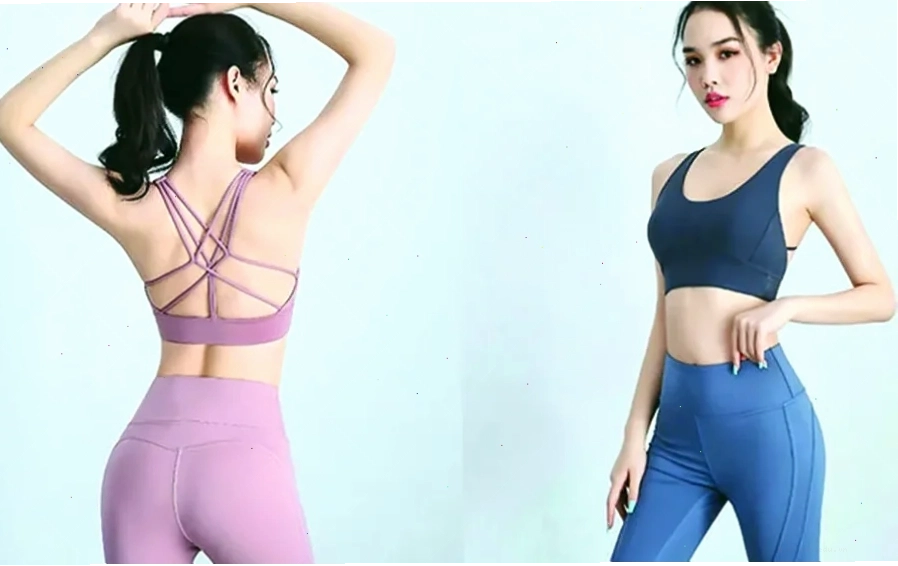 gái mặc đồ tập gym rạng rỡ