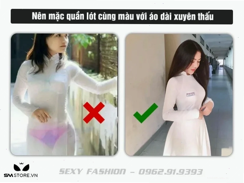 gái mặc đồ xuyên thấu thướt tha