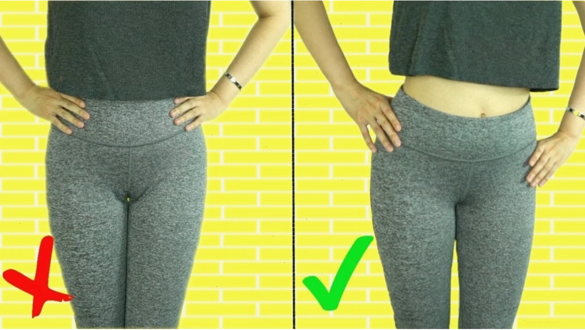 gái mặc quần bó lộ mu