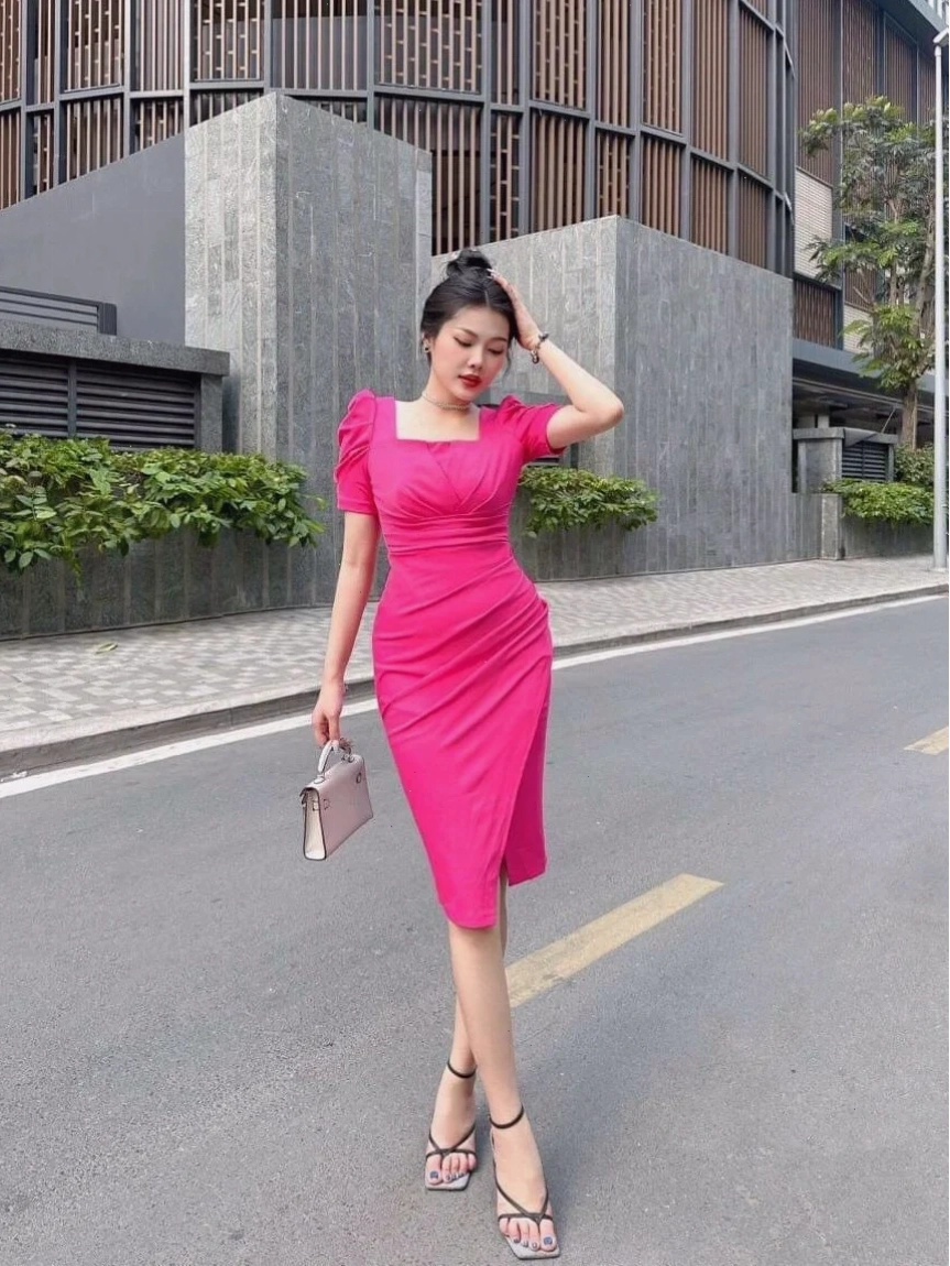 gái mặc váy body cuốn hút