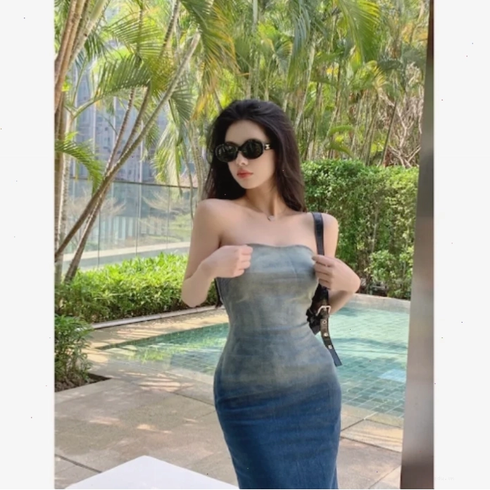 gái mặc váy body đẳng cấp