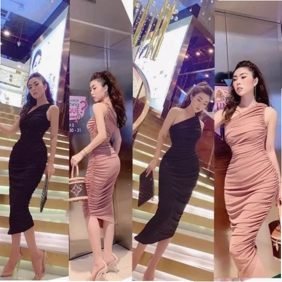 gái mặc váy body sang chảnh