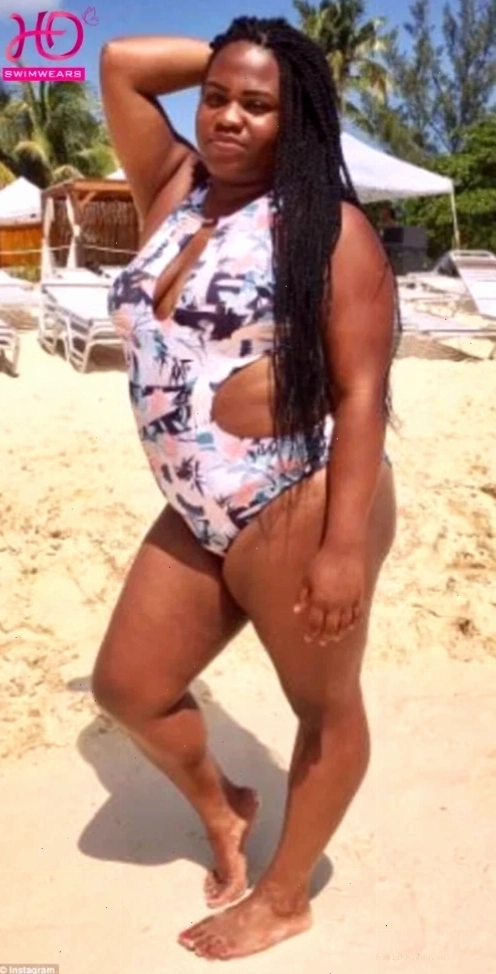 gái mập bikini màu tối