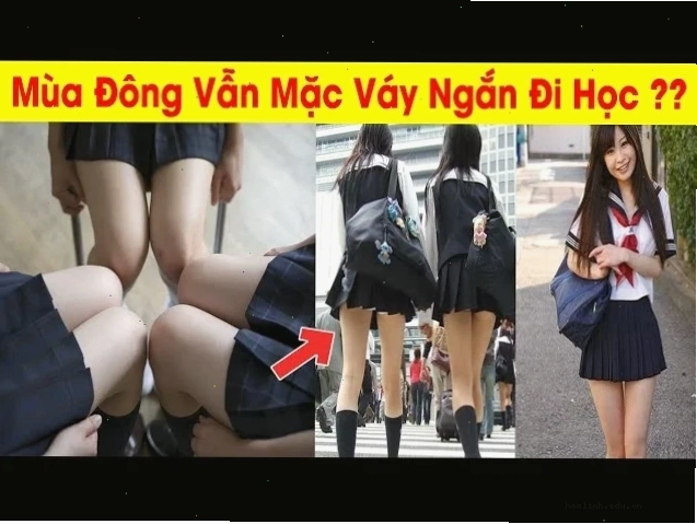 gái nhật mặc váy ngắn chụp chân dung