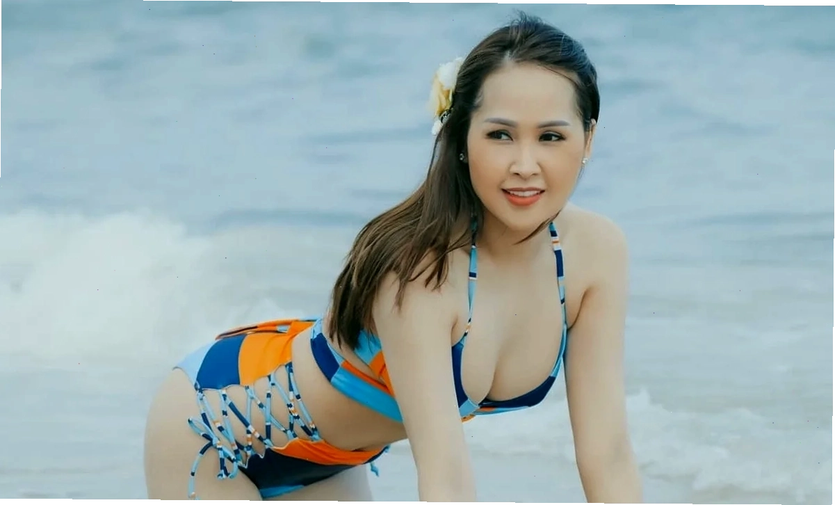 Minh Thư mùa hè gái nhảy minh thư bikini phong cách mùa hè