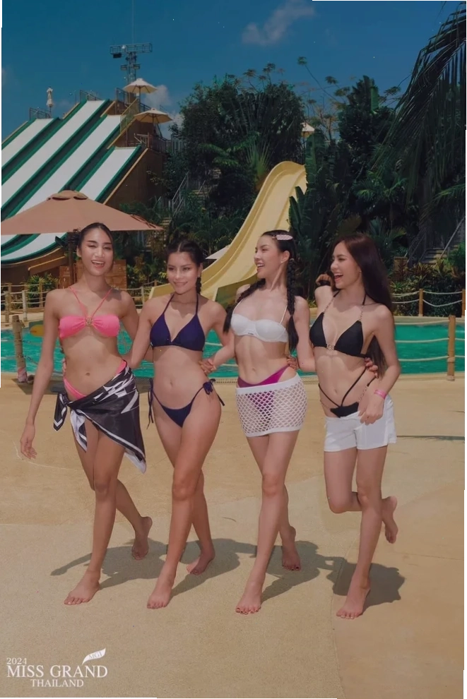gái thái lan mặc bikini sành điệu