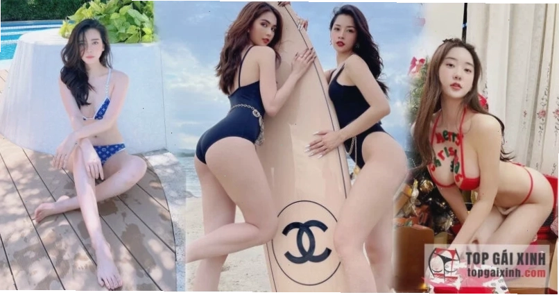 gái thay bikini