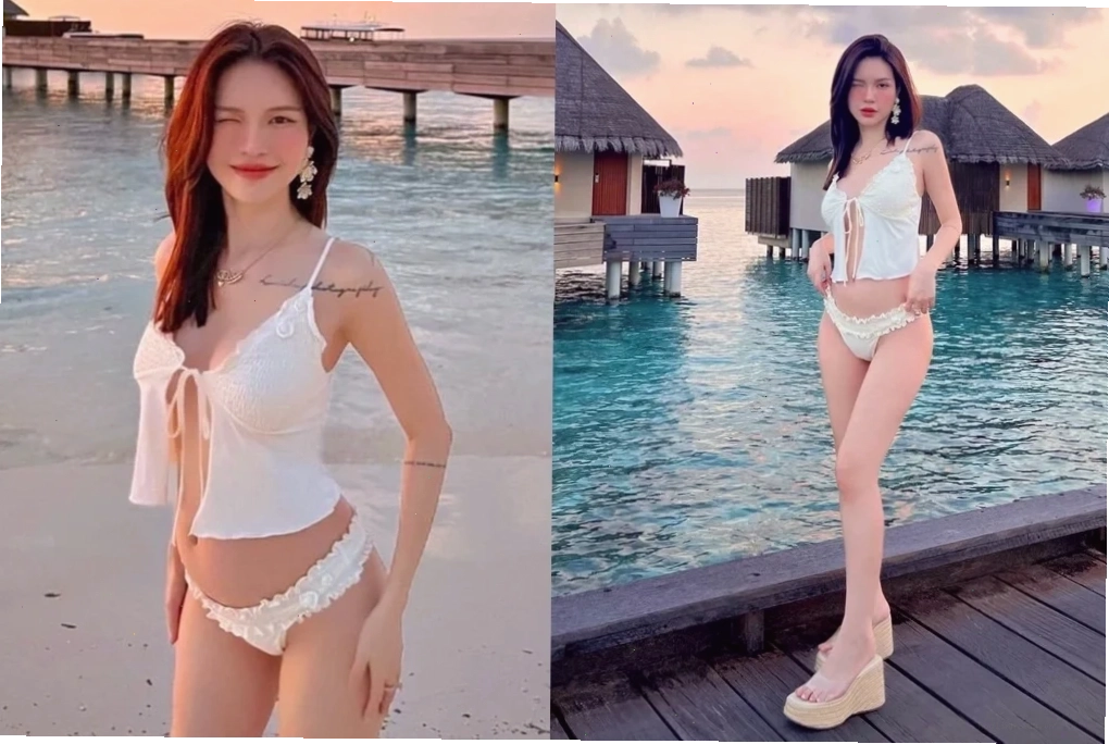 gái việt nam mặc bikini sóng