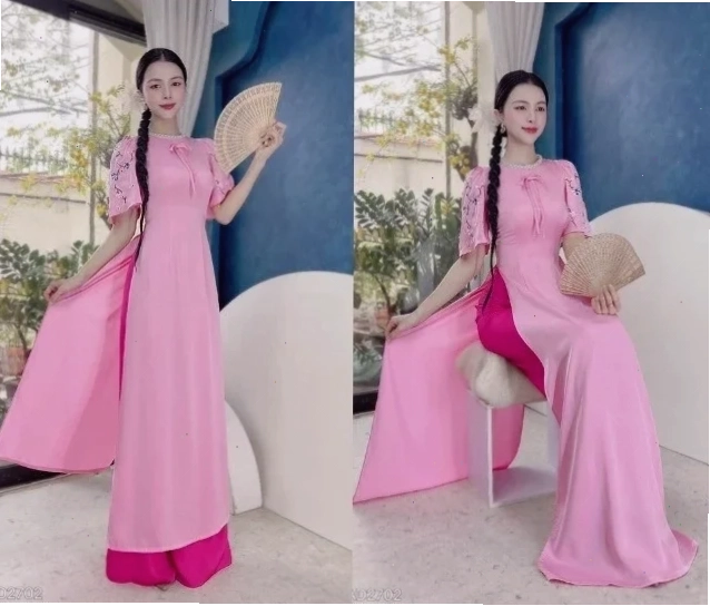 gái xấu mặc áo dài không tôn dáng