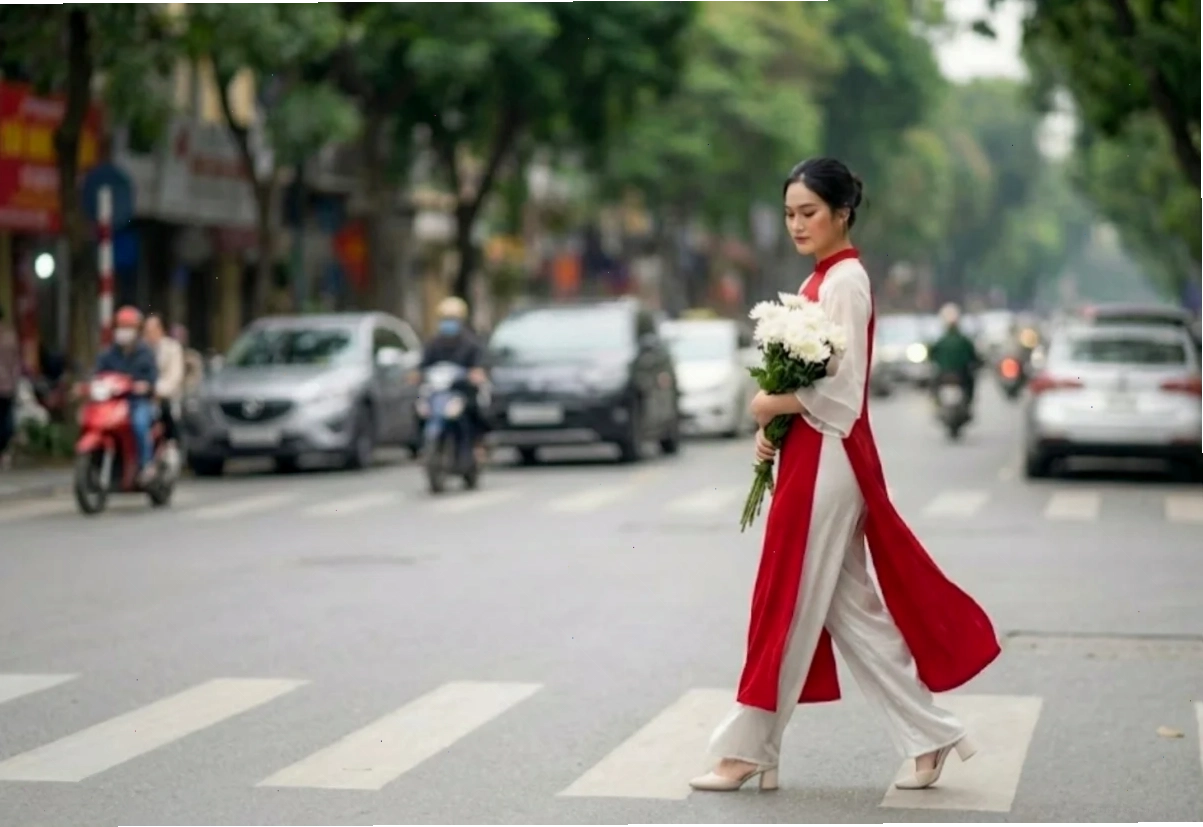 gái xấu mặc áo dài tay quá dài