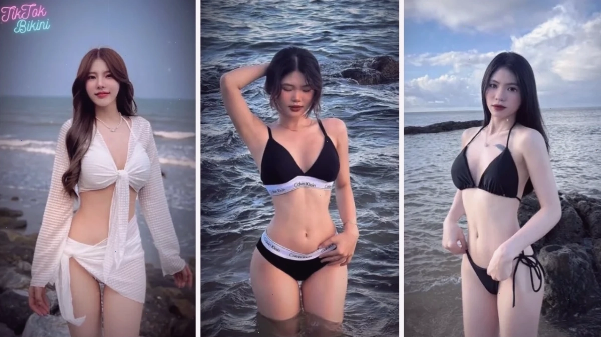 gái xinh bận bikini