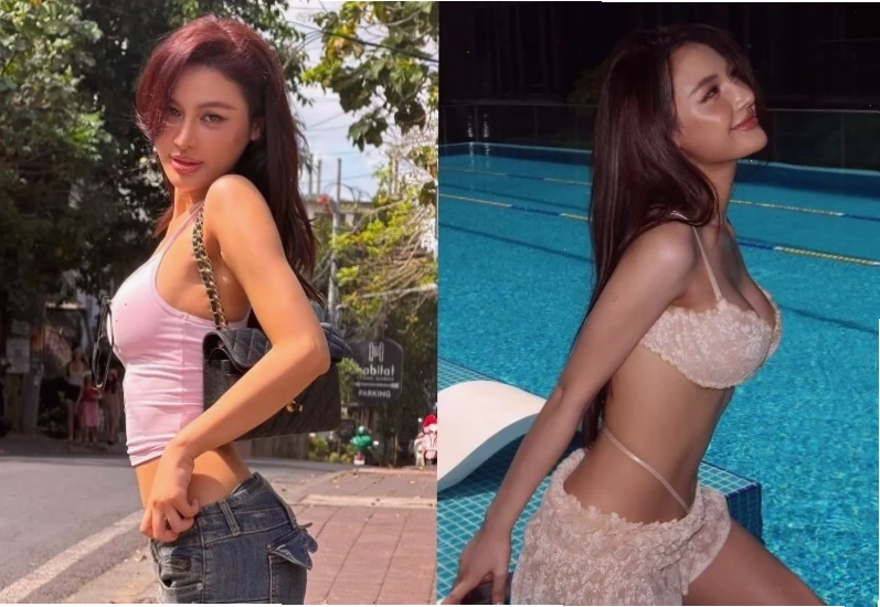 gái xinh châu âu mặc bikini gái xinh châu âu mặc bikini chụp cận