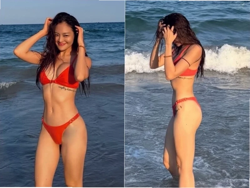gái xinh hà nội bikini khoe đường cong