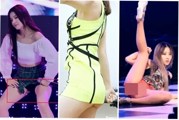 gái xinh hàn quốc mặc váy ngắn