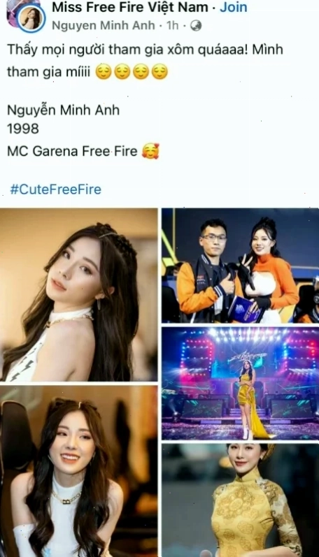 gái xinh khoe vòng 1 trên facebook với phong cách năng động