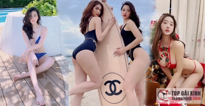 gái xinh mặc bikini lộ ti tinh tế