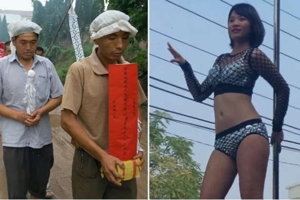 gái xinh mặc bikini nhảy trước đám đông