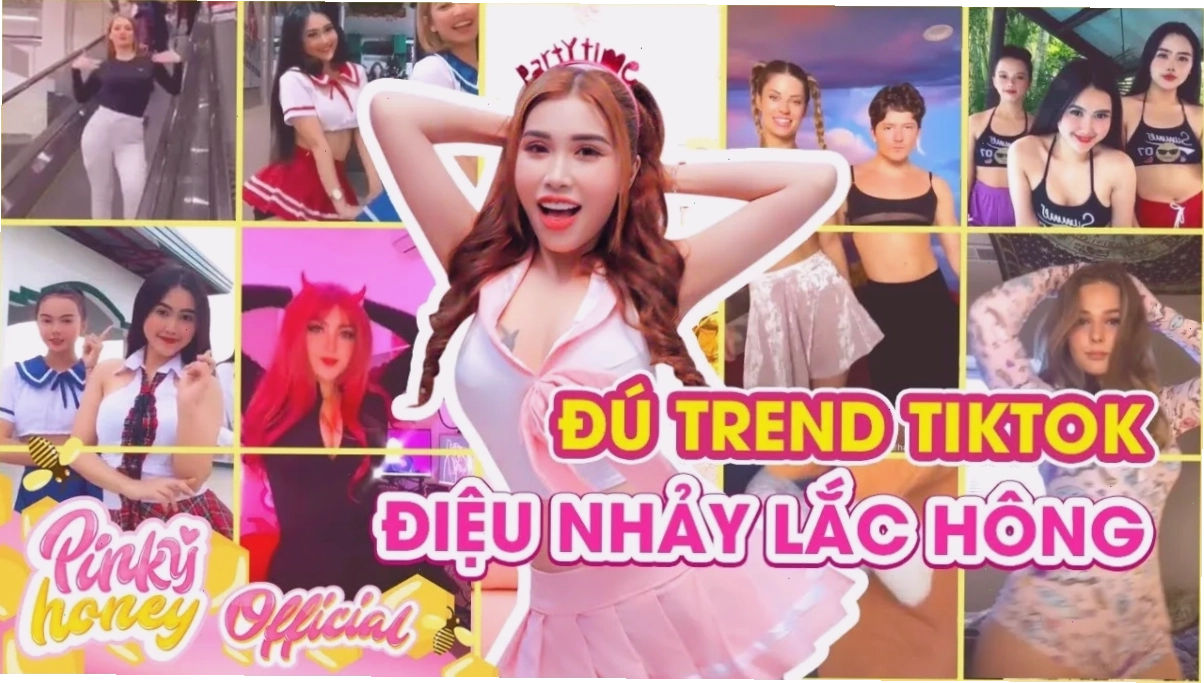 gái xinh mặc đồ pinky cuốn hút